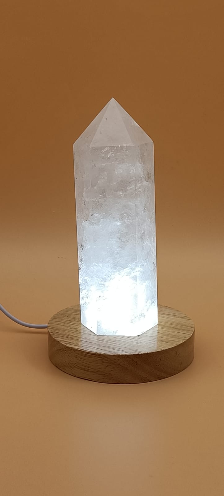 Clear Quartz Point 612 Grams