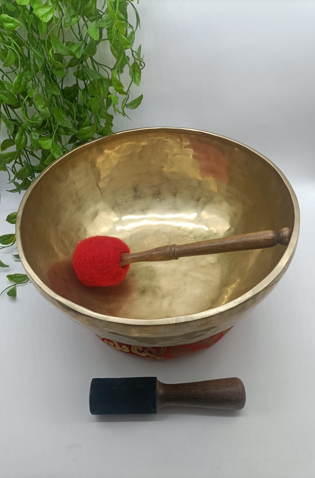 Tibetan Sound Healing Bowl 13.5 Inch Crystal Wellness