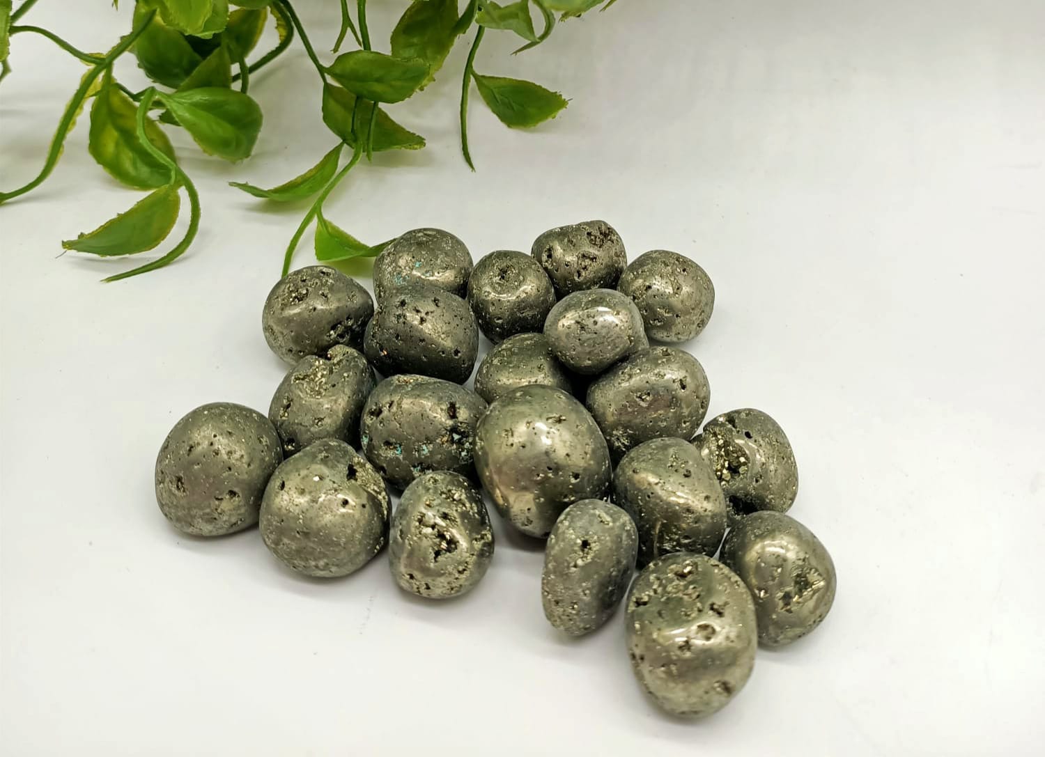 Pyrite Tumbled Stone Crystal Wellness