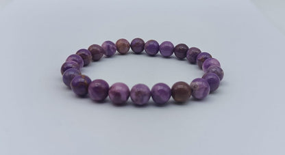 Phosphosiderite Bead Bracelet Crystal Wellness