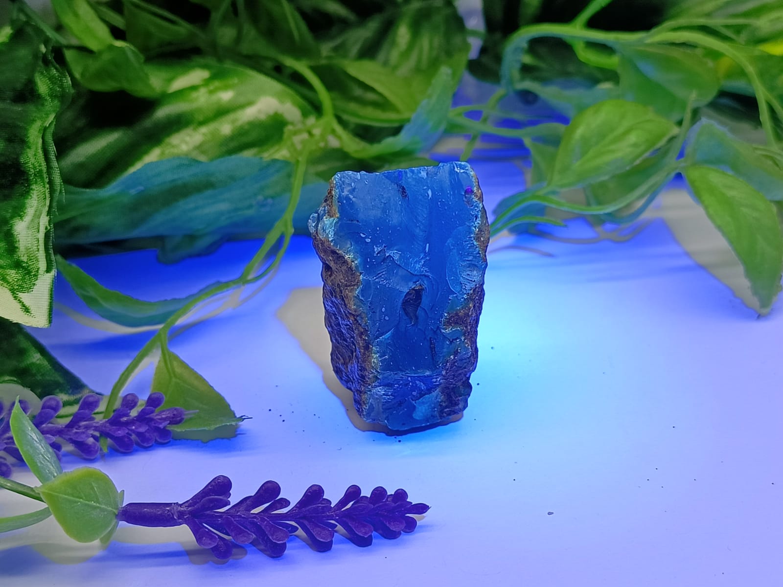 Genuine RARE Sumatra Blue Amber Crystal Wellness