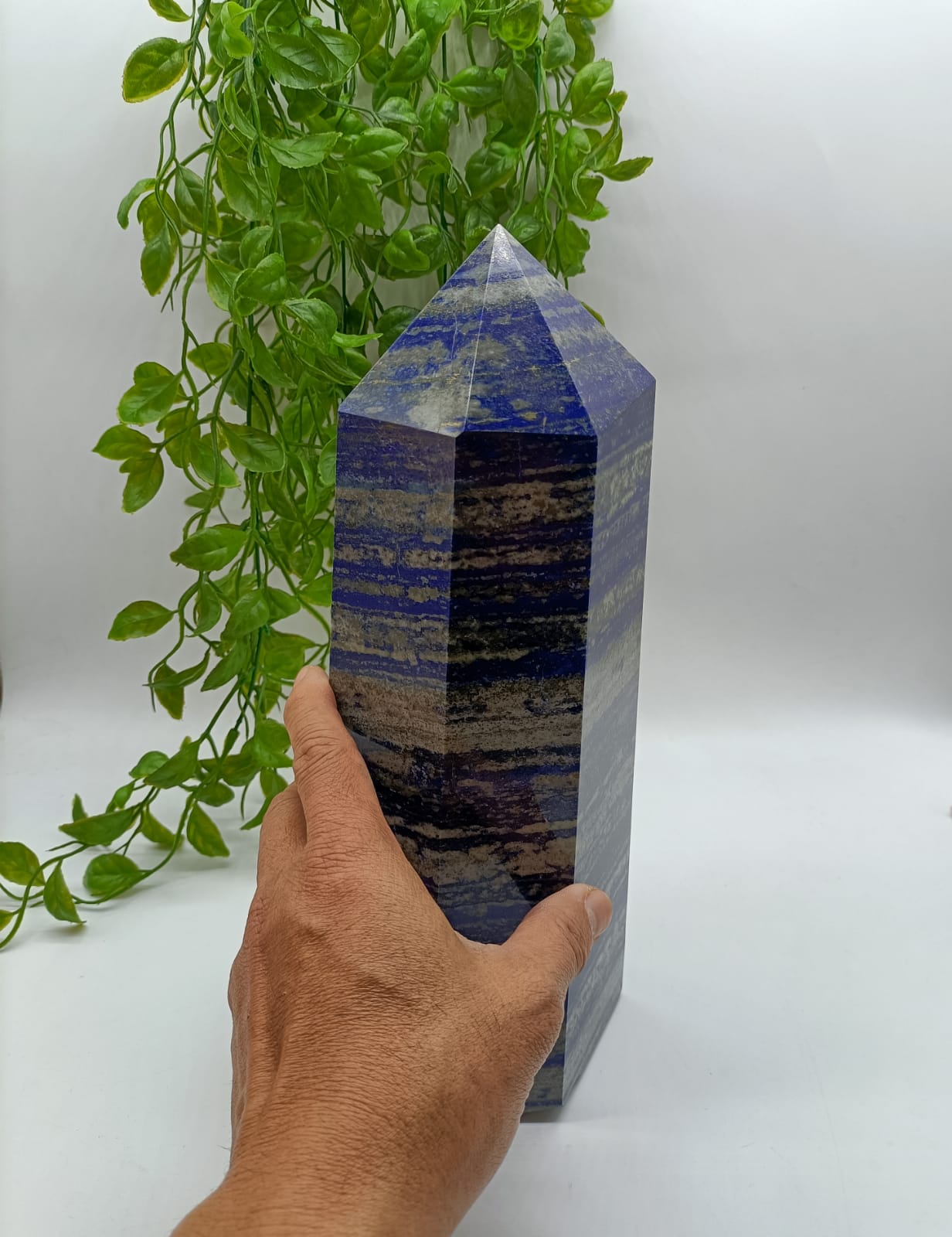 Lapis Lazuli High Grade Extra Large Tower 6.148 Kg Crystal Wellness