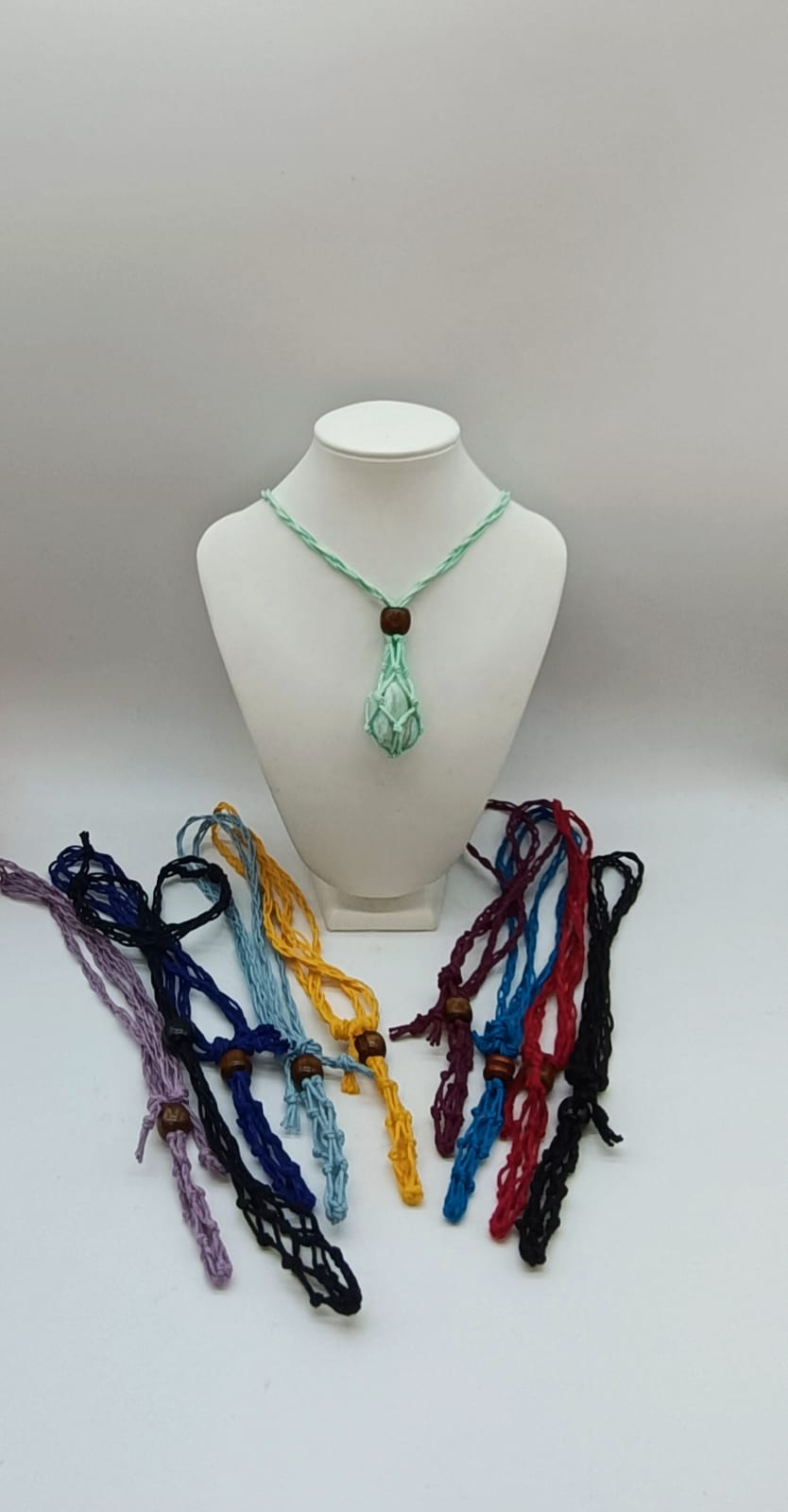 Handmade Crystal Cage Necklace Crystal Wellness