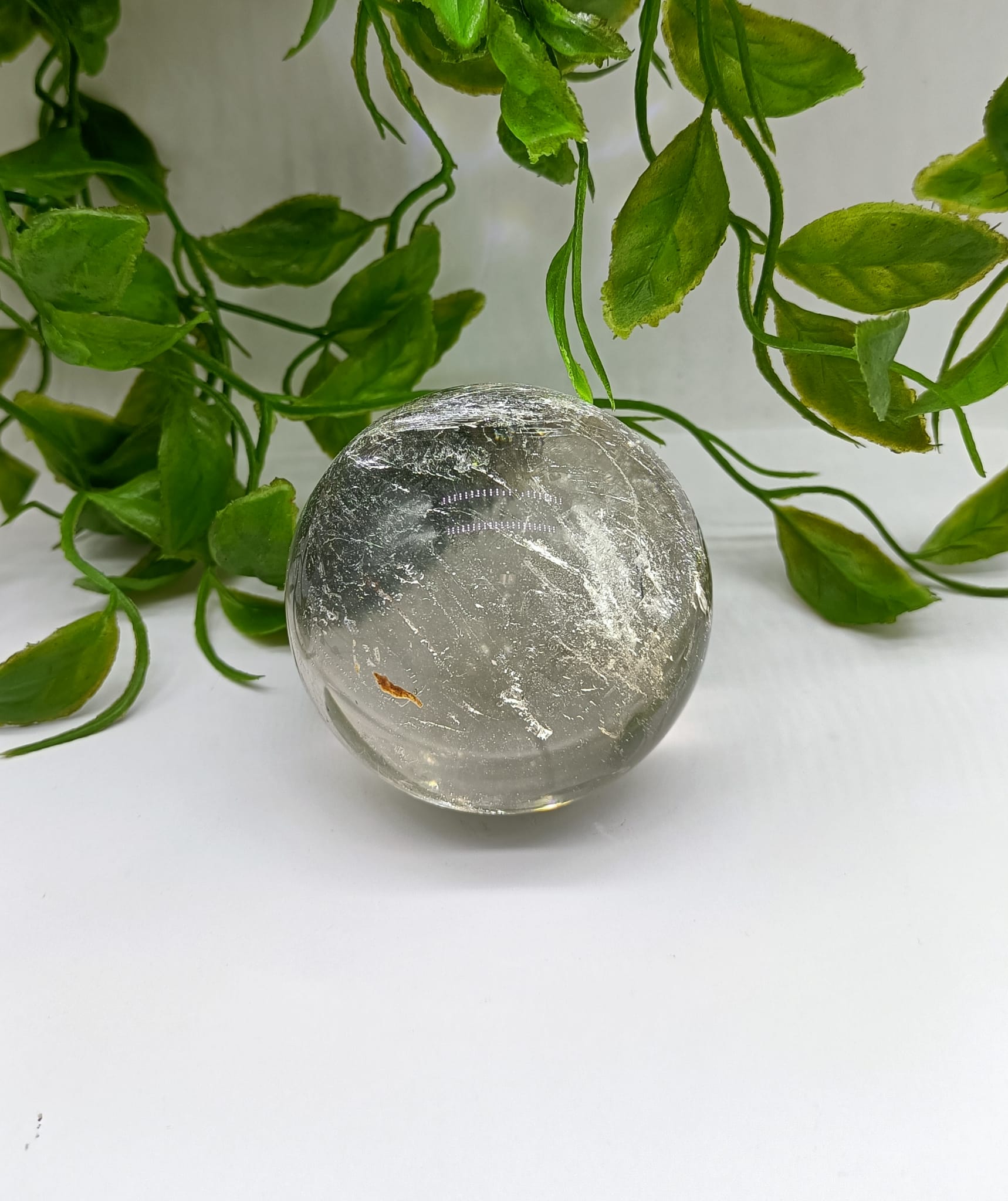Green Phantom Sphere 315g Crystal Wellness