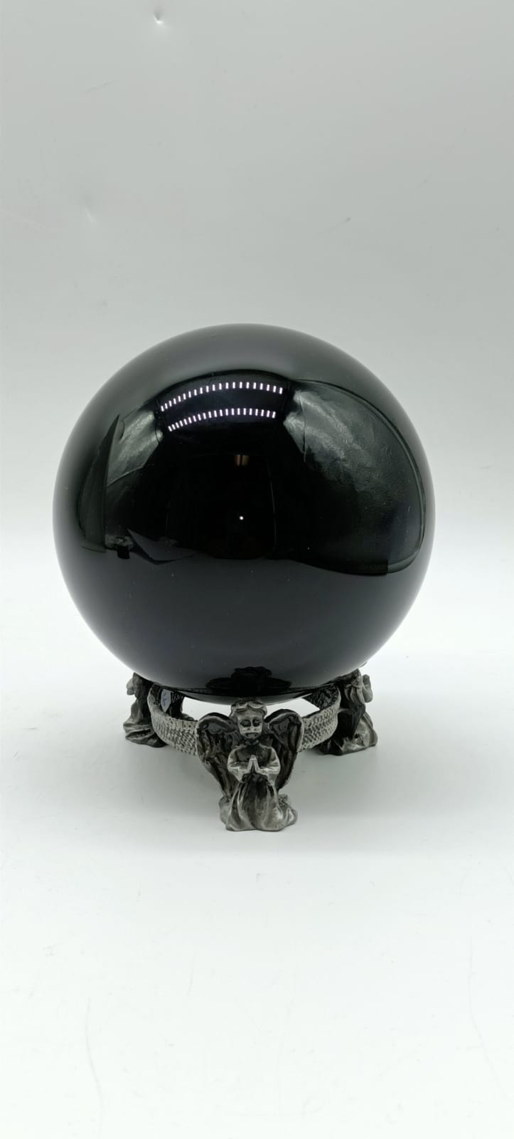 Black Obsidian Sphere 1.245 Kgs