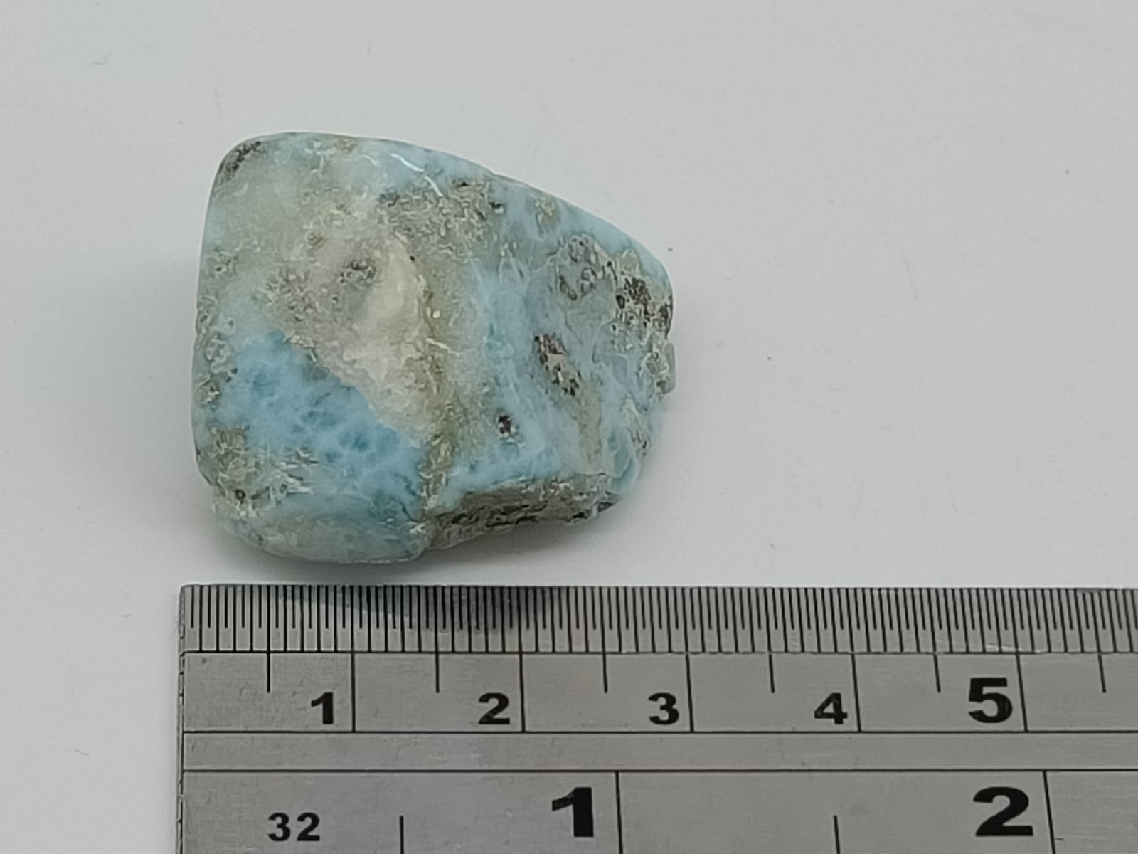 Larimar Tumbled Stone Small