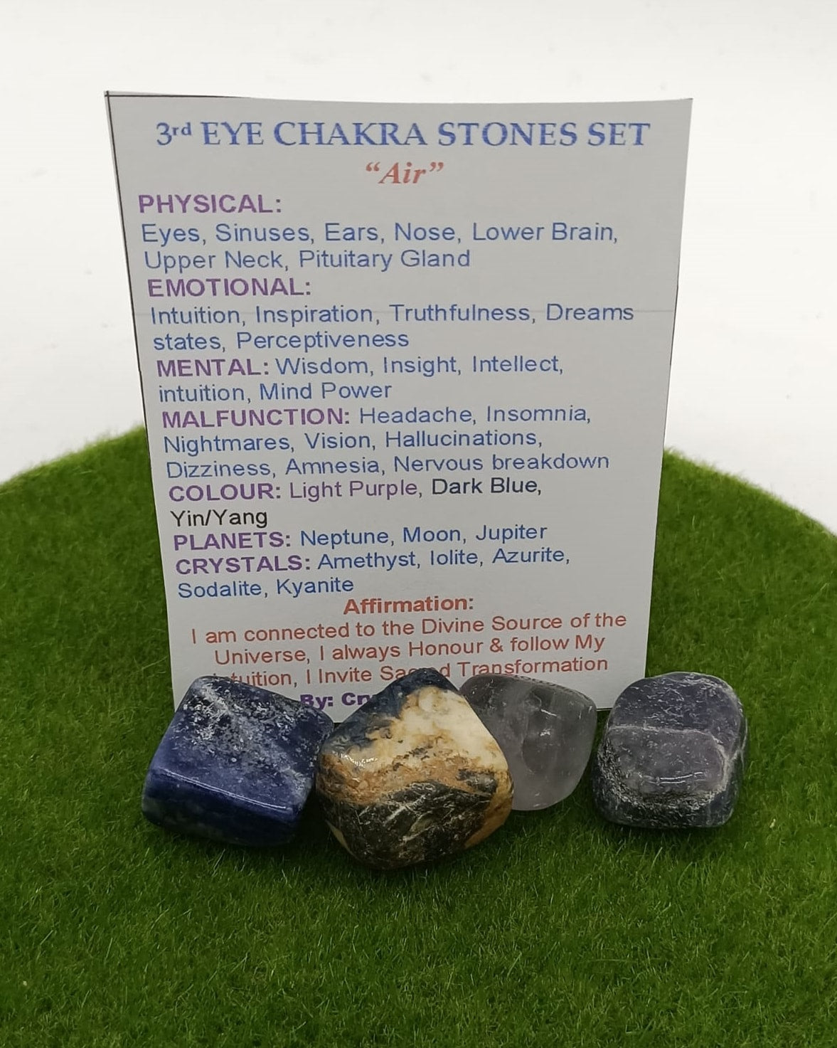 Third Eye Chakra Stone Set