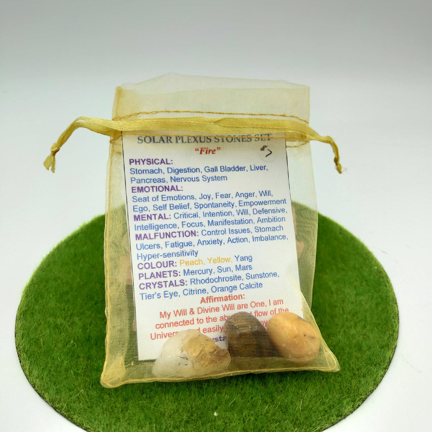 Solar Plexus Stone Set