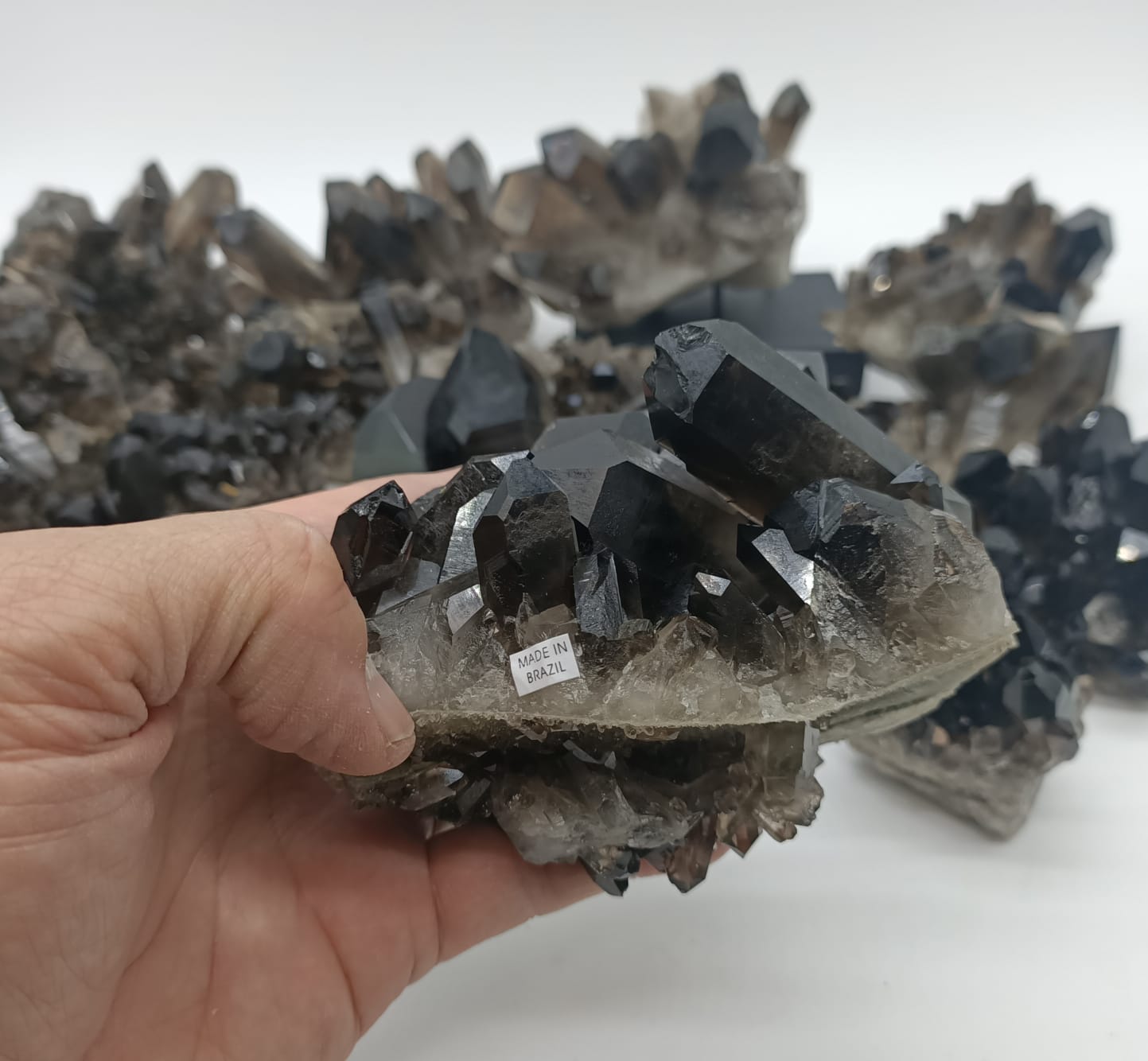 Smokey Quartz Cluster Grade A Quality
