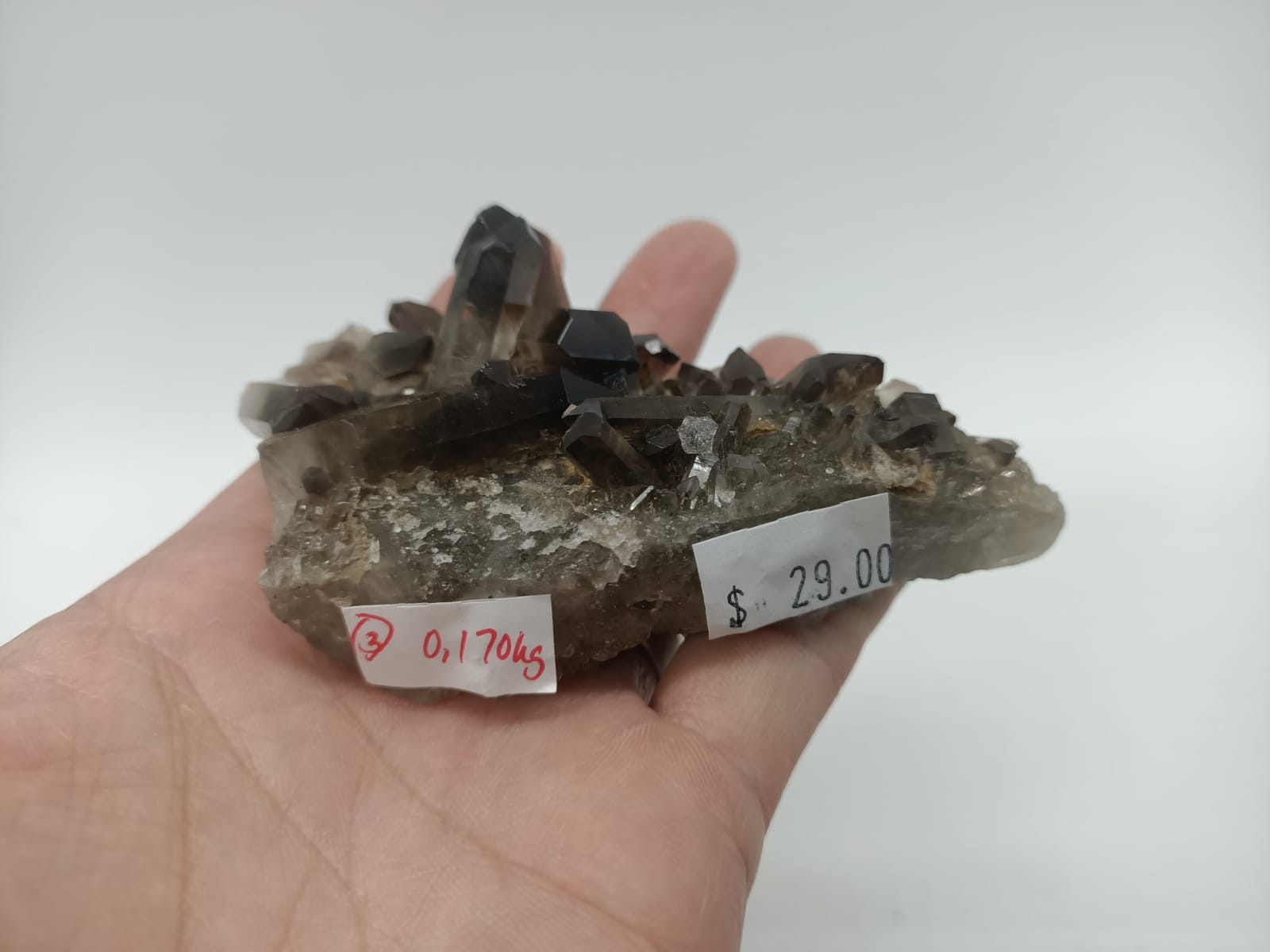 Smokey Quartz Cluster Grade A Quality