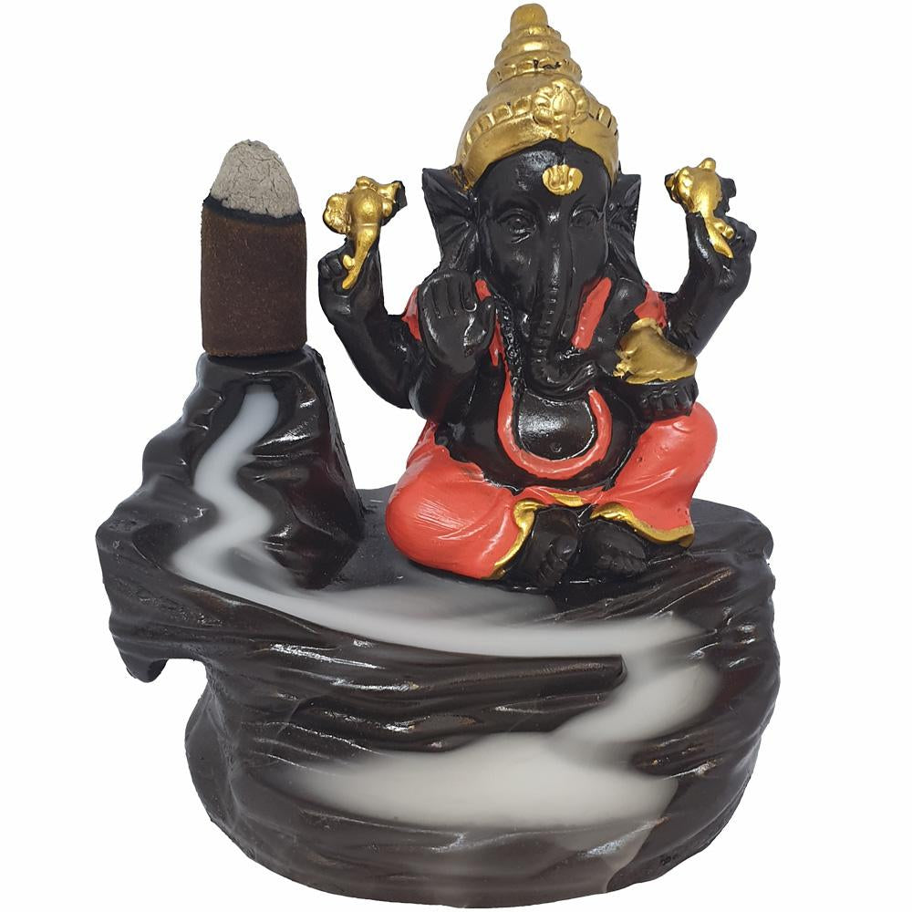 Ganesh Waterfall Backflow Incense Burner