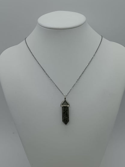 Dragon Blood Double Terminated Pendant