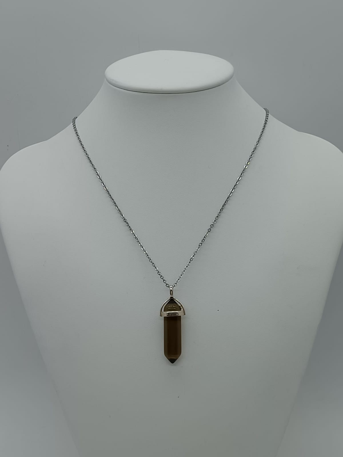Smokey Quartz Double Terminated Pendant