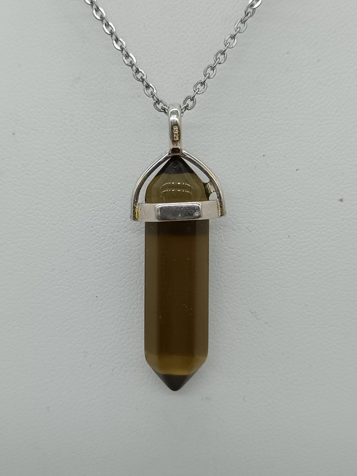 Smokey Quartz Double Terminated Pendant
